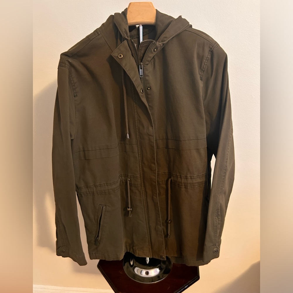 Kensie olive green utility jacket